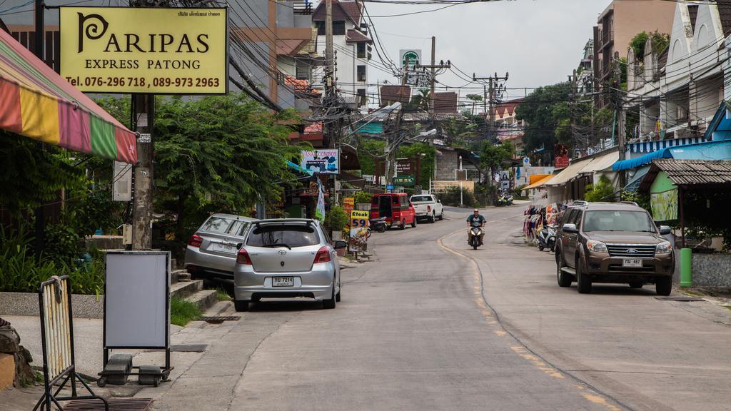 Paripas Express Patong Hotel Bagian luar foto